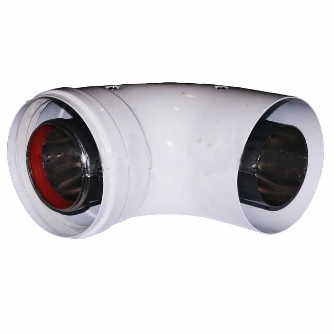 Коаксиальный угол 90 градусов 60/100 Viessmann (VST7194836)